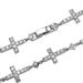 Women's Jewelry Light Luxury Retro Copper Diamond Cross Flower Bracelet Personality High End Niche Infinity Symbol Bracelet_ipsvogv.com