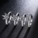 S925 Silver Hollow Ring Female Moissanite Ring Celebrity Style Six Claw Anti Real Diamond Finger Ring_ipsvogv.com