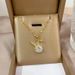 【 Titanium Steel 】 Rabbit Cute, Exquisite, Fashionable, Diamond Set Charm Necklace Women, Personalized Crown, Zircon_ipsvogv.com