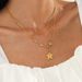 14K Gold Plated Double Layer Star Necklace - Geometric Clavicle Chain For Women, Ins Style Design_ipsvogv.com