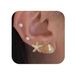 Hot Selling Starfish Shell Pearl Earrings For Girls Niche Unique Temperament Light Luxury Style Earrings Ear Jewelry_ipsvogv.com