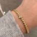 925 Silver Gold Plated Heart Shaped Bracelet Fashionable And Versatile Temperament Light Luxury Style Design_ipsvogv.com