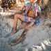 Printed short-sleeved shirt and board shorts vacation set_ipsvogv.com