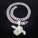 Unisex Hot Selling Full Diamond Wing Pendant In US Dollars Men's Hip Hop Street Dance Cool Rap Jewelry_ipsvogv.com