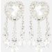 Hot-selling Rhinestone Accessories, Fashionable Versatile Love Fringed Earrings, Water Drop Pendant Earrings Women's Earrings_ipsvogv.com