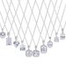 Sterling Silver Necklace For Women New Style Fashionable Special Shaped Diamond Pendant Versatile Temperament Clavicle Necklace_ipsvogv.com