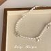Ribbon Bowknot Pearl Necklace Sweet Cute Niche Versatile Beaded Choker Elegant High-end Clavicle Chain_ipsvogv.com