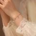 Women's Jewelry Retro Four Leaf Clover Tassel Zircon Bracelet Light Luxury Fashion All Match Design High End Stacking Hand Jewelry_ipsvogv.com