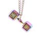 Fashion Fitness Dumbbell Barbell Pendant Sports Titanium Steel Men And Women Couples Style Engraved Necklace_ipsvogv.com