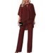 Women's Clothing hot-selling new European and American fashion solid color loose casual irregular suit_ipsvogv.com