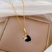 】 Love 【 Dog Claw Light Luxury Charm Gorgeous Full Diamond Necklace Women's Versatile Clavicle Titanium Steel Chain 【 】_ipsvogv.com