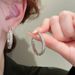 Cao Shi's Minimalist Style, Unique Temperament New Fashion, Exaggerated Earrings, East Gate Circle, Light_ipsvogv.com