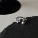Pearl Flower Opening Niche Design, New Chinese Style Floral Ring With Versatile And High-end Temperament_ipsvogv.com