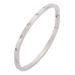 Women's Jewelry Classic Square With Zircon Inlay Stainless Steel Bracelet_ipsvogv.com