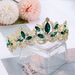 New High End Luxury Crystal Bridal Headdress Alloy Crown Wedding Hair Accessories Banquet Evening Hair Crown_ipsvogv.com