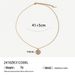 eight pointed star shell pendant necklace personality simple pendant jewelry female stainless steel_ipsvogv.com