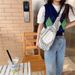 Light Retro Cashew Flower Diagonal Cross Shoulder Bag Ethnic Style Leisure Shopping Bag Fashionable Canvas Bag For Women_ipsvogv.com
