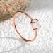 Hand Jewelry Brass Gold Plated Ring Female Simple Style Inlaid Opal Light Luxury All Match Index Finger Ring_ipsvogv.com