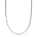 S Pure Silver Flat Snake Bone Plain Chain, Women's Cold And Indifferent Style, Ins Niche Design Necklace, High-end_ipsvogv.com