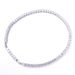 Gold And Silver Two-tone Zircon Necklace Simple High-end Clavicle Hip-hop Design Tennis Chain 45cm_ipsvogv.com