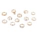 Hot Selling Rings, Fashionable Love Lock, Micro Diamond Inlaid Joint Ring, Ripple Arrow Combination, 13 Piece Set For_ipsvogv.com