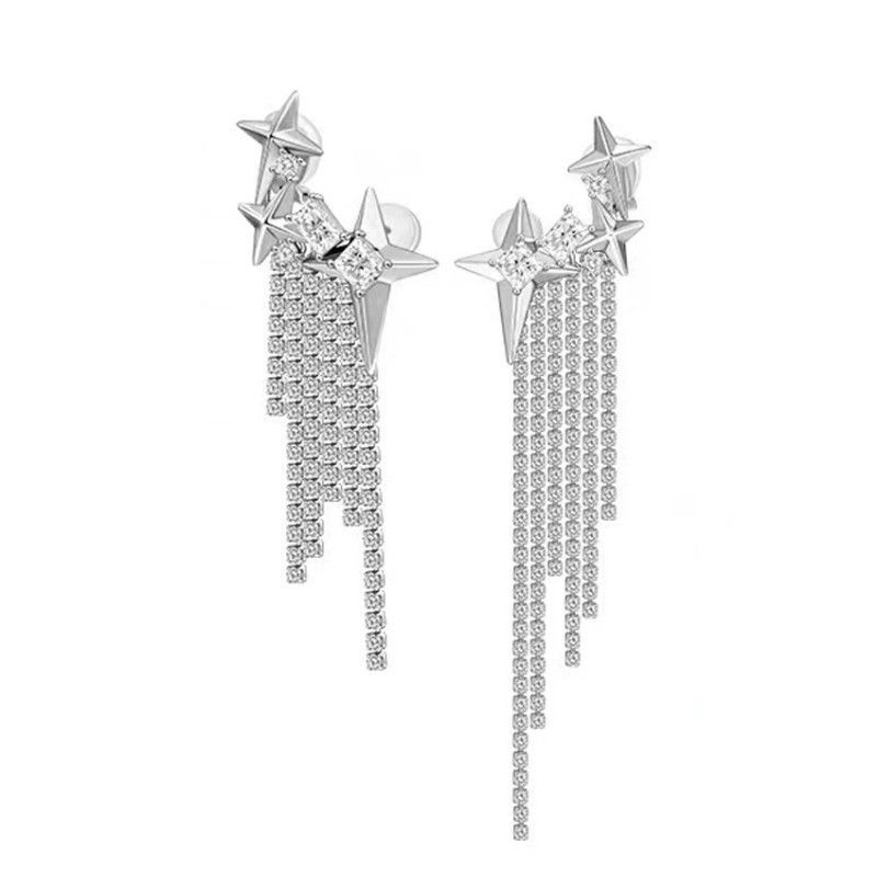 Galaxy Waterfall earrings high end fashion earrings_ipsvogv.com