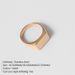 Women's Jewelry Simple Stainless Steel Rings Engraved Rings_ipsvogv.com
