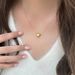 Minimalist INS Cool Style Love Pendant Non Fading Titanium Steel Necklace Clavicle Chain Personalized Female_ipsvogv.com