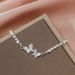 Pull Up Bracelet Butterfly Light Luxury Full Versatile Handmade For Women Fashion Niche Water Diamond Jewelry_ipsvogv.com
