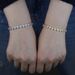 Chain & Link Bracelets Hip Hop New 7mm Heart Shaped Zircon Bracelet Fashion Trend Ladies Bracelet_ipsvogv.com