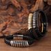 Wind Men's Stainless Steel Trendy Fashion Multicolor Woven Bracelet_ipsvogv.com