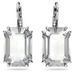 Simple Octagonal Cut Square Diamond Earrings For Women Fresh Square Water Drop Earrings_ipsvogv.com