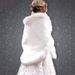 Women's Clothing Autumn and winter fox rabbit fur white bride wedding with wedding dress cheongsam warm wool shawl special _ipsvogv.com