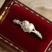 Sanjie Simple Fashion Heart Shaped Women's Silver Ring Instagram Internet Celebrity Wearing Accessories Love Jewelry_ipsvogv.com