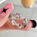 Niche Design Love Pink Diamond Zircon For Women With High Grade Sense Instagram Cool And Light Luxury Exquisite Index_ipsvogv.com