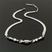 Alloy Bead Necklace, Men's High-end And Versatile Hip-hop Design, Collarbone Chain Accessory, Women's Titanium Steel_ipsvogv.com