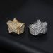 New Hip-Hop Trendy Fashion Light Luxury Personality Bold Titanium Steel Inlaid Diamond Pentagram Ring_ipsvogv.com