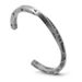Women's Jewelry Nordic Style Titanium Steel Viking Text Personality Bracelet C Shaped Hand Jewelry Retro Twisted Open Bracelet_ipsvogv.com