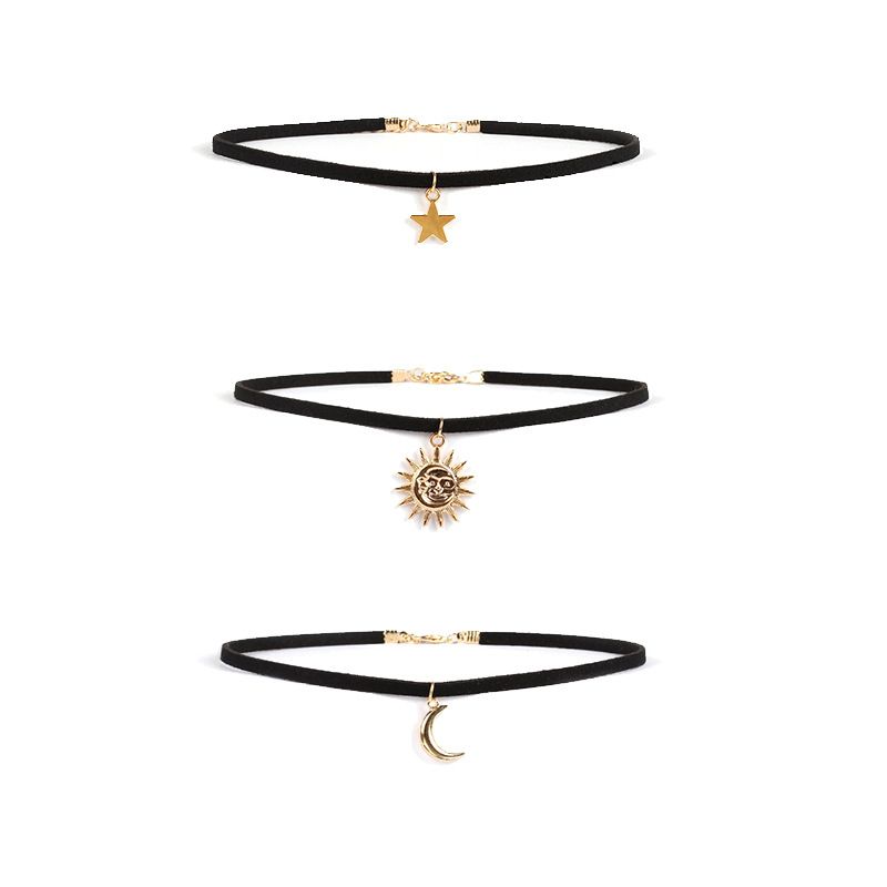 2019 Gothic Style Choker Lace DIY Necklace Set_ipsvogv.com