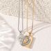Couple Love Heart Pendant Necklaces for Women Men Hip Hop Punk Necklace Couple Jewelry Gift Metal Chain_ipsvogv.com