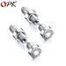 Men's Jewelry Personality Earrings Stainless Steel Screws And Nuts Exaggerated Street Hip Hop Trend Titanium Steel Earrings_ipsvogv.com