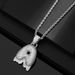 New Copper Set Zircon Full Diamond 26 Large Letter Necklace, Personalized Hip Hop Fashion Accessories For Trendy People_ipsvogv.com