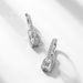 S925 Silver Moissanite Earrings With Diamonds And Dazzling Earrings Light Luxury Fashion Simple Niche All Match_ipsvogv.com