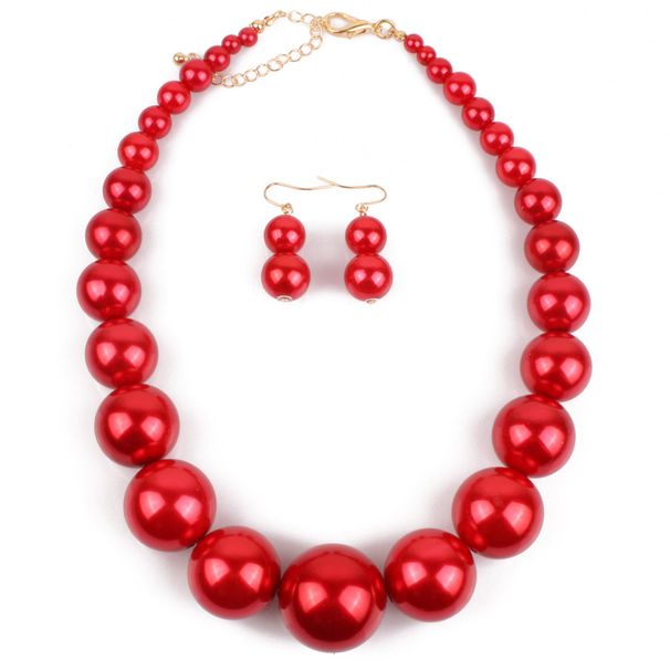 Exaggerated Necklace Cross Border Simple Pearl Clavicle Chain Source Factory Choker_ipsvogv.com