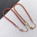 V 23 Year Edition Rede French Red Rope Bracelet Gold Plated High End Light Luxury Versatile Couple's Style_ipsvogv.com