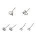 Insen Sweet Women's Earring Simple Love Set with Pearl, High End Design Earrings, Versatile Earrings_ipsvogv.com
