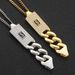 Pendants & Charms New Stainless Steel S Buckle Necklace Earrings Set Female Personality Fashion Trend Micro Inlaid Zircon Hip Hop Jewelry_ipsvogv.com