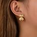 1 Pair Vintage Style Sweet Bear Inlay Zinc Alloy Rhies Ear Studs_ipsvogv.com