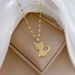 【 Titanium Steel 】 Cute Kitten, Light Luxury Temperament, Gorgeous Full Diamond Necklace, Women's Versatile Collarbone_ipsvogv.com