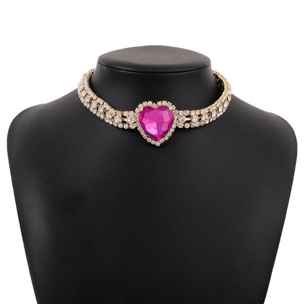 Light Luxury Claw Chain Full Of Diamonds, Elegant Necklace, Romantic And Sweet Love Dinner Necklace_ipsvogv.com